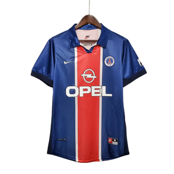 Camisa PSG Retrô 1998/1999 Azul e Vermelha - Nike