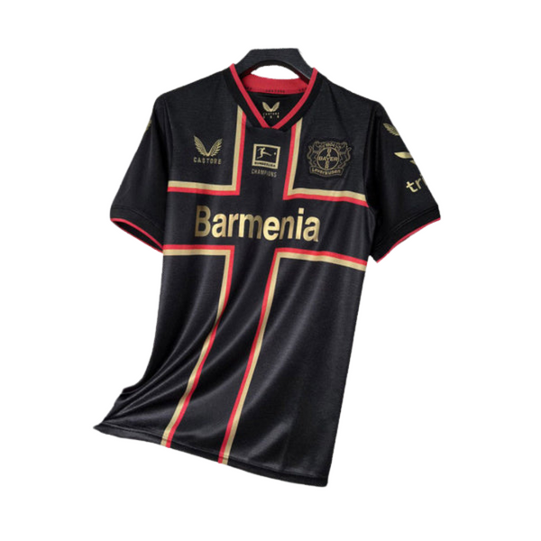 Camisa Bayer Leverkusen 24/25 - Preto
