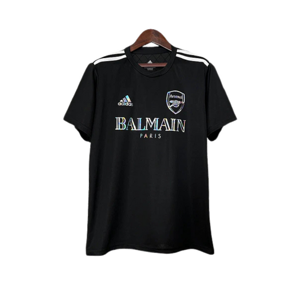 Camisa Arsenal 24/25 Adidas x Balmain - Preto
