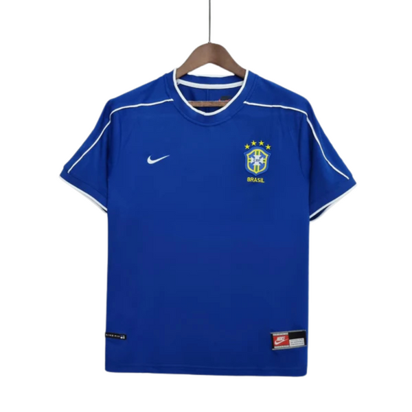 Camisa Retrô Seleção Brasil 1998/98 Away