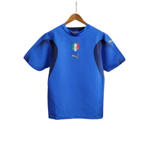 Camisa Seleção Itália Copa do Mundo 2006 Home Puma Torcedor - Azul