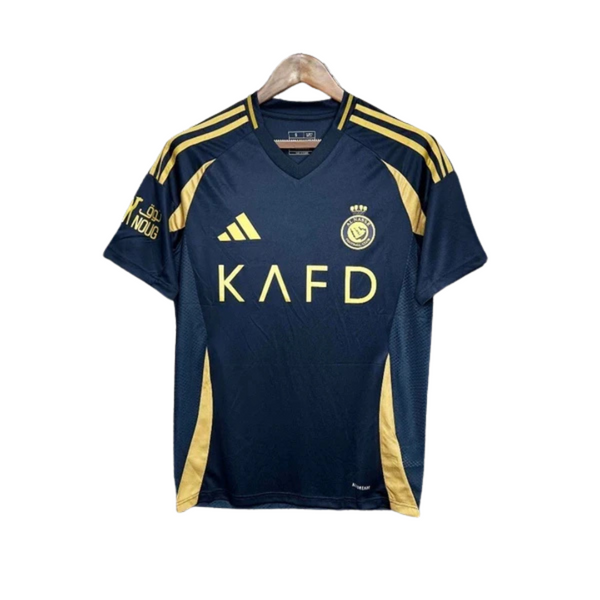 Camisa Al Nassr 24/25 Away Adidas Torcedor - Preta