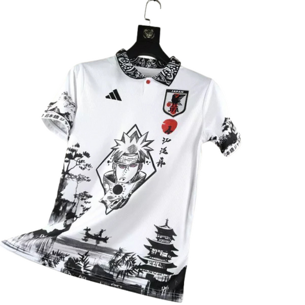 Camisa Japão Edição Naruto Pain 2024 s/n° Torcedor Masculino - Branco