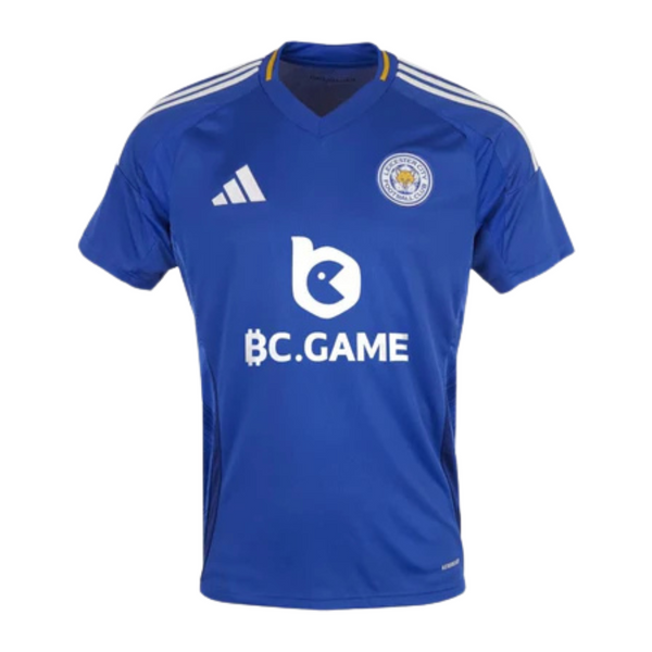 Camisa Leicester City Home 24/25 s/n° Torcedor Adidas Masculina - Azul