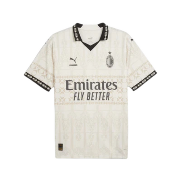 Camisa AC Milan Fourth 24/25 s/n° Torcedor Masculino - Off White
