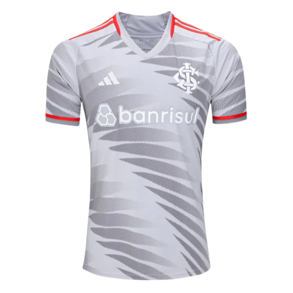 Camisa Internacional Third 24/25 s/n° Torcedor Adidas Masculina - Cinza e Vermelha