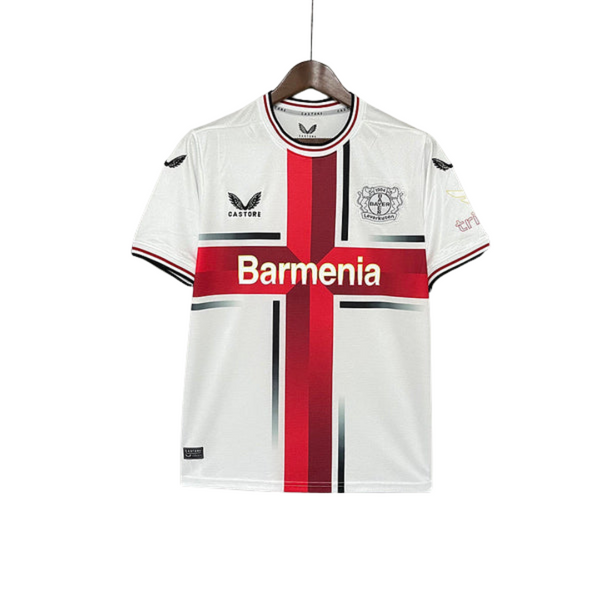 Camisa Bayer Leverkusen 24/25 - Branco away