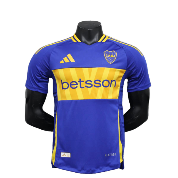Camisa Boca Juniors Home 2024/25 Jogador Adidas Masculino com Patch - Azul e Amarela