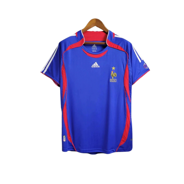 Camisa França Retrô 2006 Azul - Adidas