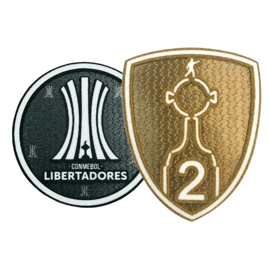 Patches Libertadores 2 Troféus