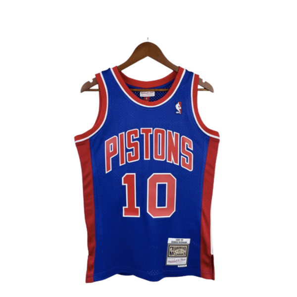 regata NBA Pistons Rodman 10 - Azul