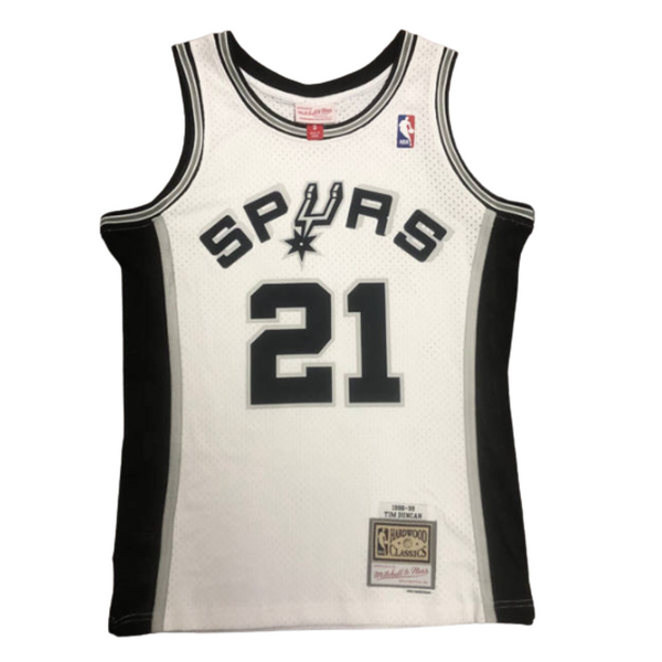 regata NBA Spurs Duncan 21 - Branca