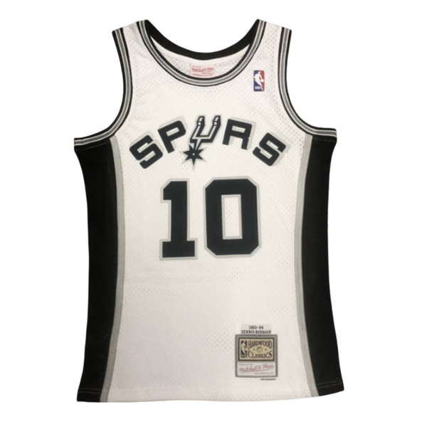 regata NBA Spurs Rodman 10 - Branca
