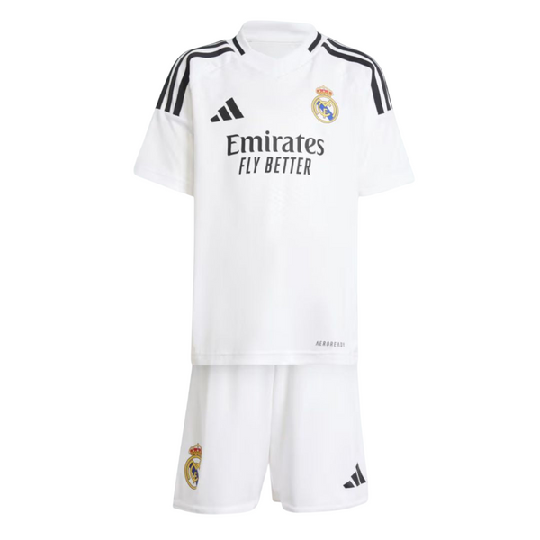 Conjunto Infantil Real Madrid Home 2024