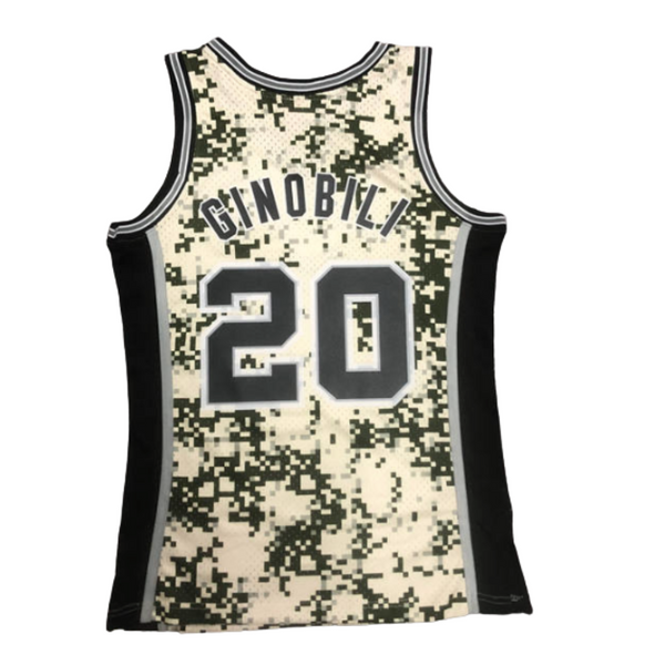 regata NBA Spurs Ginobili 20 - Bege