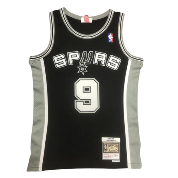 regata NBA Spurs Parker 9 - Preta