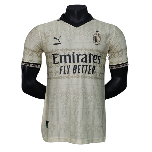Camisa AC Milan Fourth 2024/25 s/n° Jogador Puma Masculino com Patch - Off White