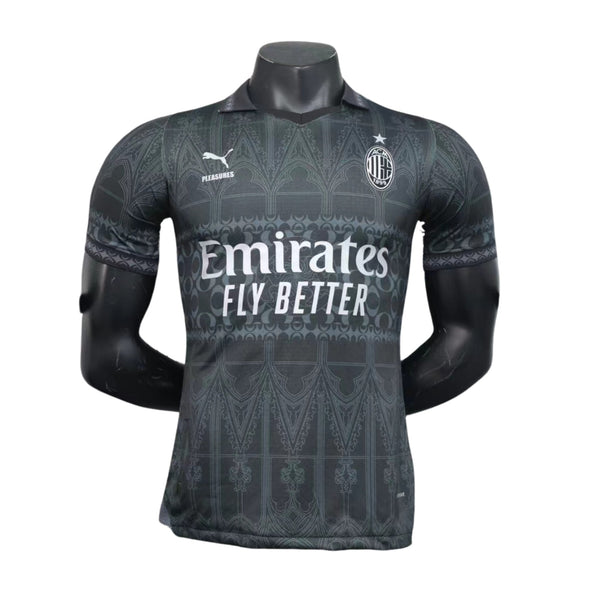 Camisa AC Milan Fourth 2024/25 s/n° Jogador Puma Masculino com Patch - Preta