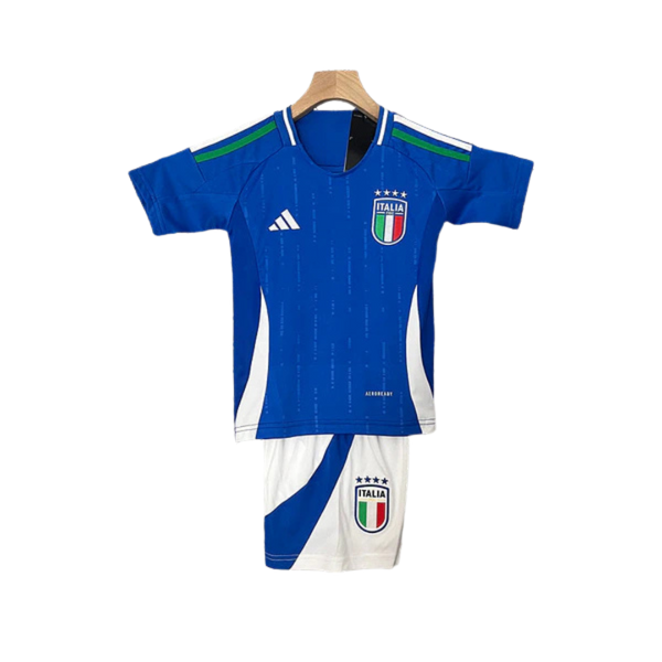 Kit Infantil Italia 24/25 Adidas - Azul