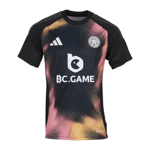 Camisa Leicester City Away 24/25 s/n° Torcedor Adidas Masculina - Preta