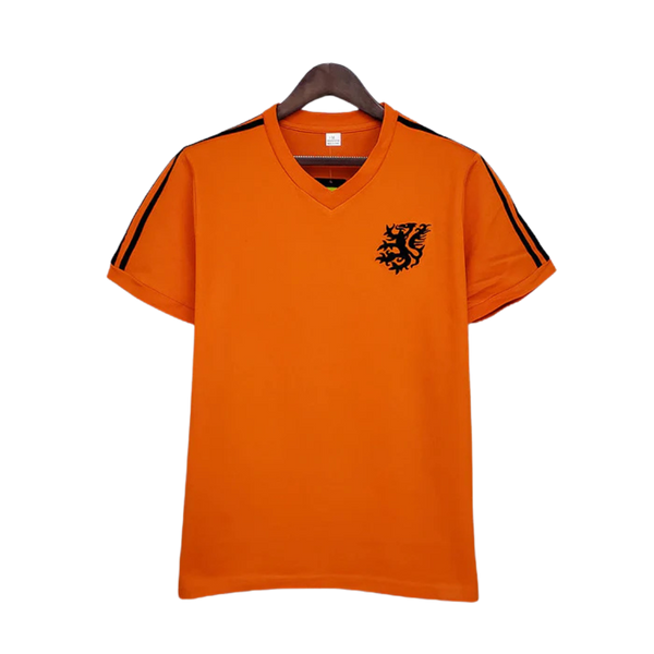 Camisa Holanda Retrô 1974 Laranja