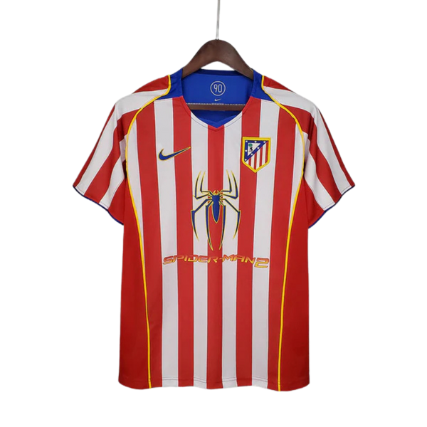 Camisa Atlético de Madrid Retrô 2004/2005 Vermelha e Branca - Nike