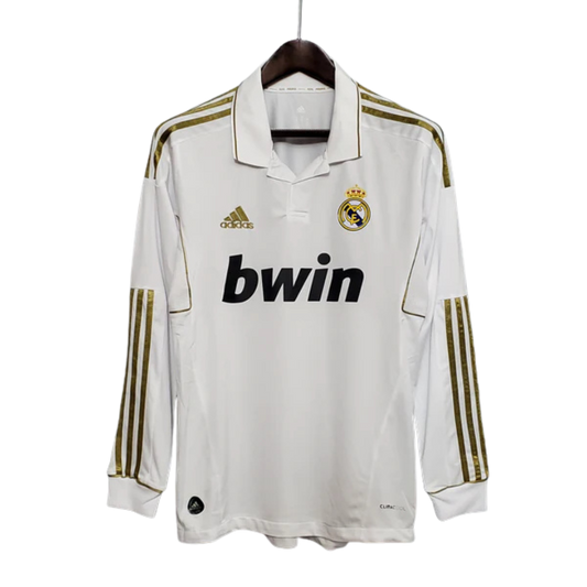 Camisa Manga Longa Real Madrid 11/12 Adidas - Branco