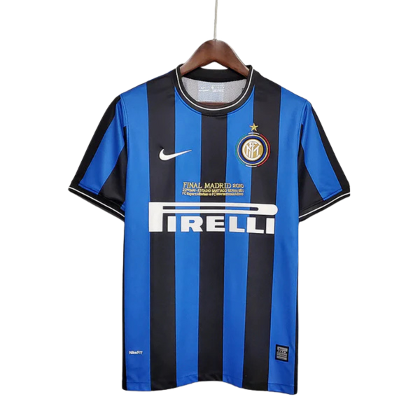 Camisa Inter de Milão Retrô 2010 Azul e Preta - Nike
