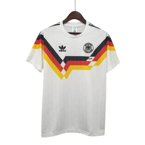 Camisa Seleção Alemanha Retrô 1990 Branca - Adidas