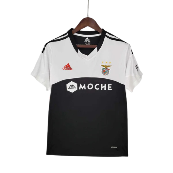 Camisa Benfica Retrô 2013/2014 Preta e Branca - Adidas
