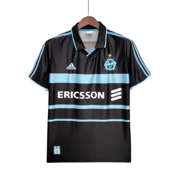 Camisa Marseille Retrô 1999/2000 Preta - Adidas
