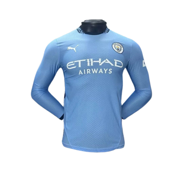 Camisa Manchester City 2024/25 Home - Manga Longa