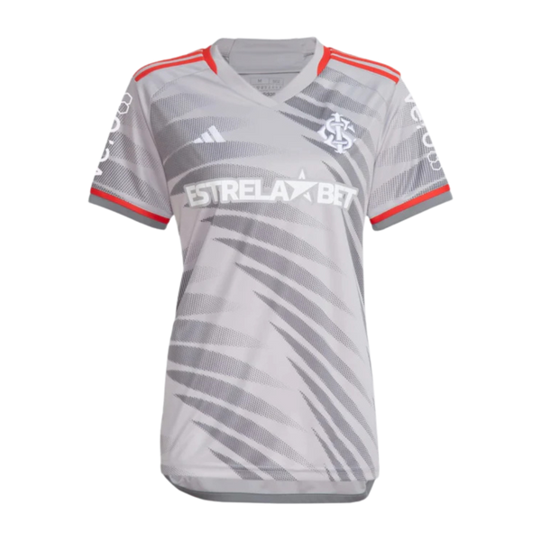 Camisa Feminina Internacional 24/25 Third Adidas - Cinza