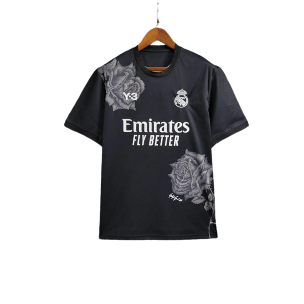 Camisa Edição Especial Y-3 Real Madrid 24/25 - Preto