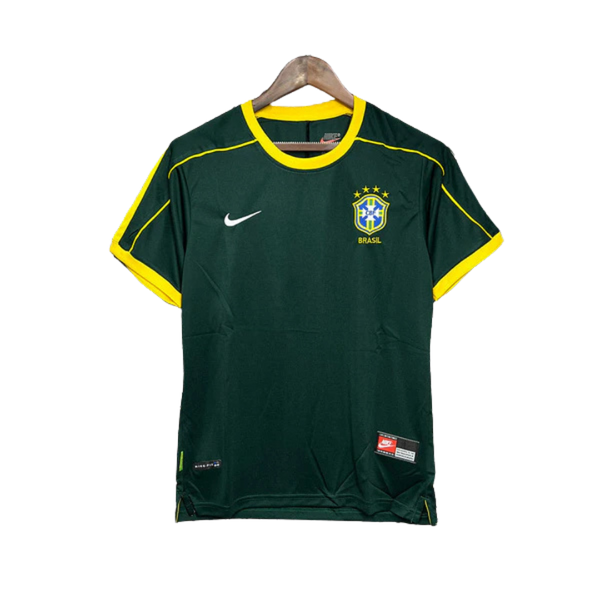 Camisa Brasil Goleiro Retro 1997/98 Verde