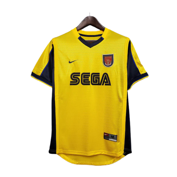 Camisa Arsenal Retrô 1999/2000 Amarela - Nike