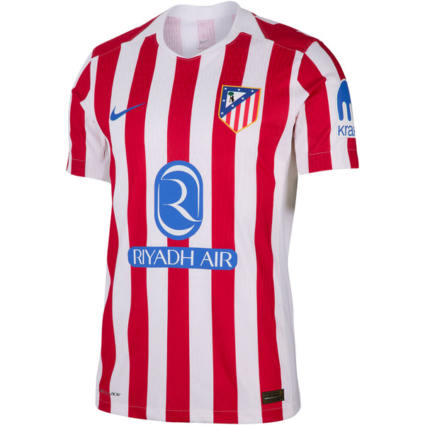 Camisa Atlético de Madrid Home 25/26 s/n Nike Jogador Masculino - Vermelho e Branco