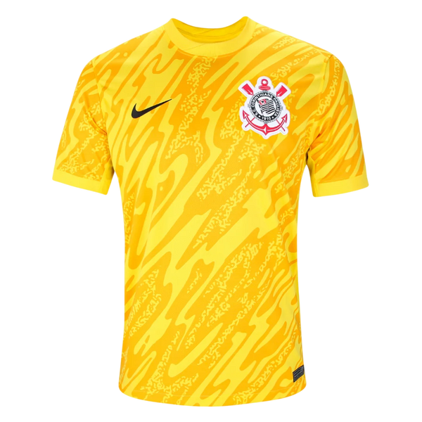 Camisa Corinthians 24/25 Goleiro Nike Masculino  - Amarelo
