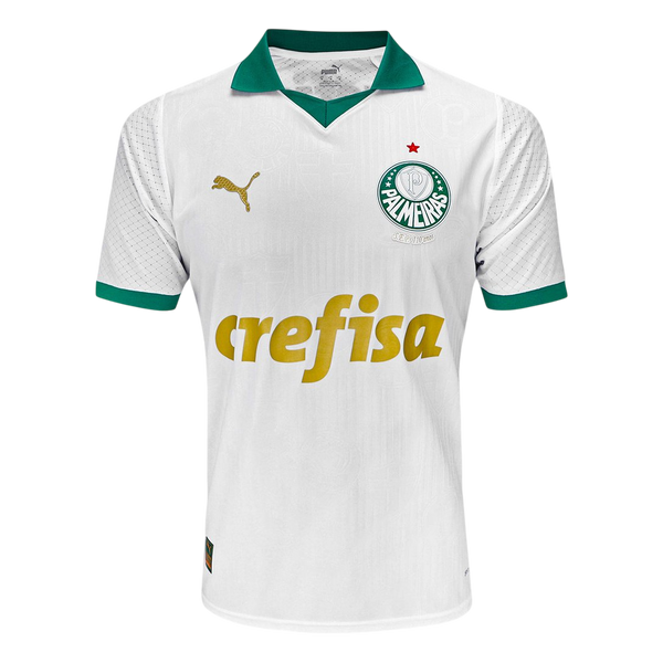 Camisa Palmeiras Away 24/25 s/n° Puma Jogador Masculino - Branco