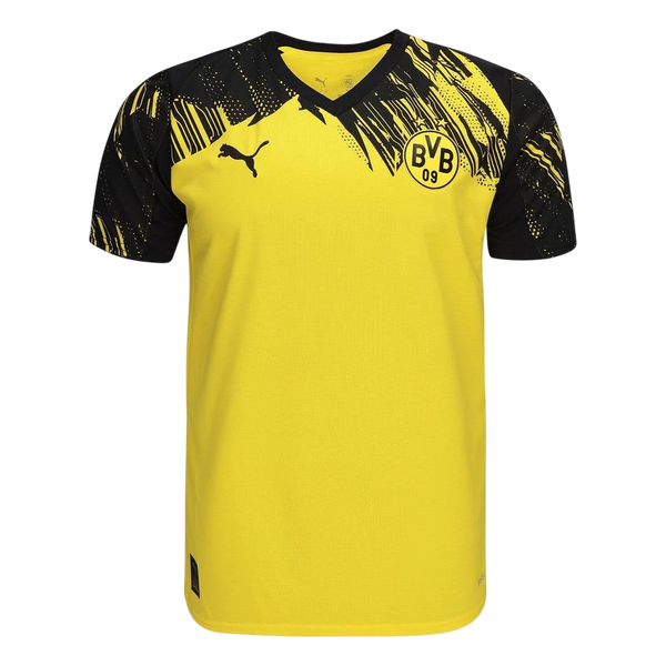 Camisa Borussia Dortmund Home 25/26 s/n Puma Torcedor Masculino - Amarela e Preta