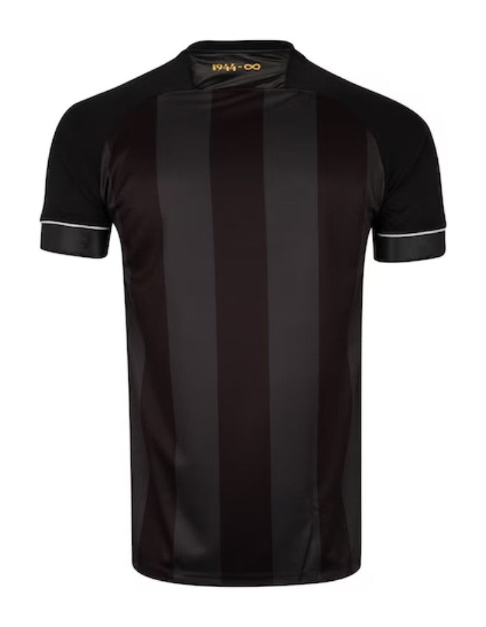 Camisa Ceará 24/25 Home Torcedor Masculino (Sem Patrocínio)  - Preta e Branca