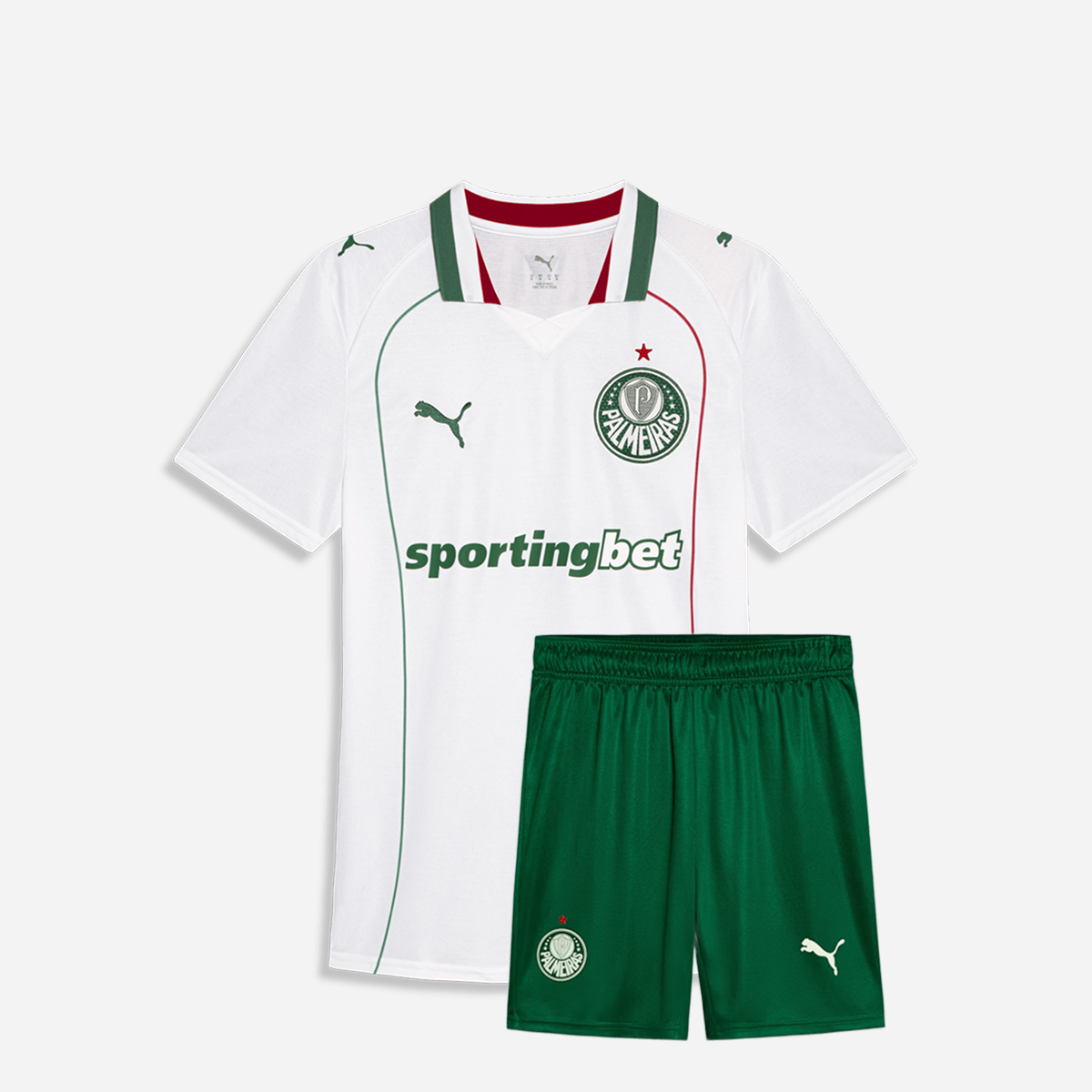 Conjunto Infantil Puma Palmeiras 2026/27 II