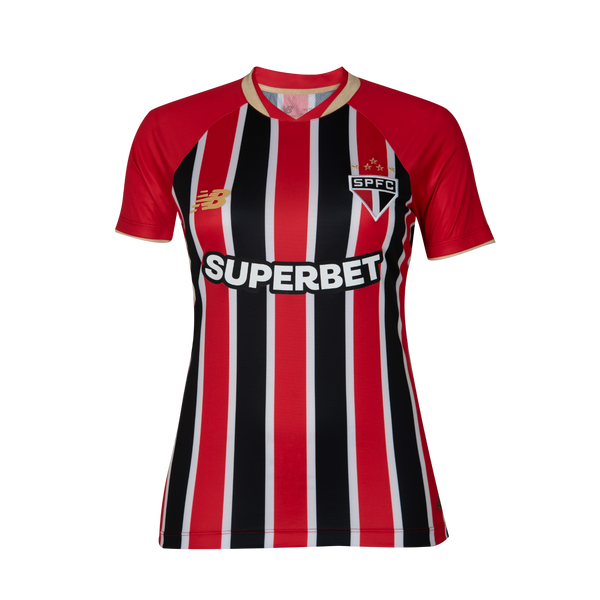 Camisa Feminina do São Paulo Away 25/26 - Listrada