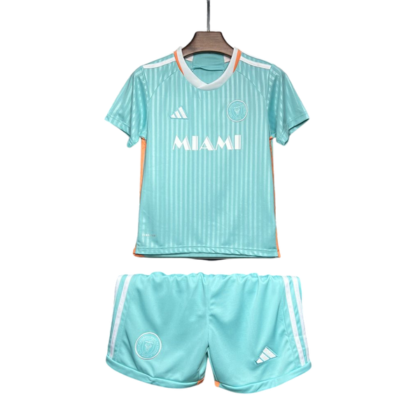 Kit Infantil Inter Miami Third 24/25 - Adidas - Azul