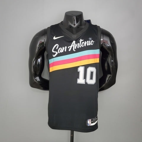 regata NBA Regata San Antonio Spurs Masculina - Preta