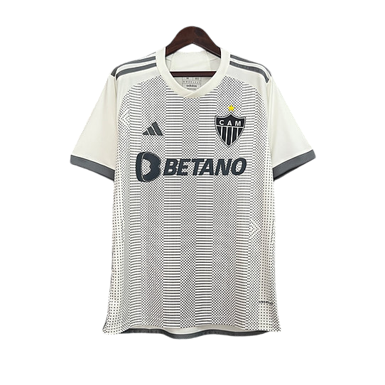 Camisa Atletico Mineiro Away 24/25 Adidas Torcedor Masculina - Branca e Preta