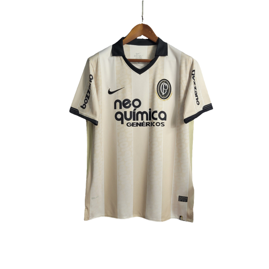 Camisa Corinthians Retrô 100 Aniversário Nike Masculina - Bege