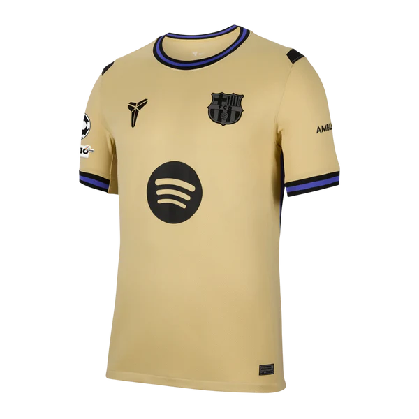 Camisa Barcelona Away 25/26 - Torcedor Nike Masculino - Bege
