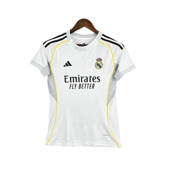 Camisa Real Madrid Home 25/26 s/n° Torcedor Feminina - Branco