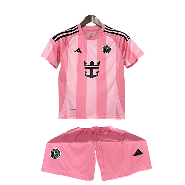 Kit Infantil Inter Miami Home 25/26 - Adidas - Rosa